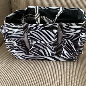 Zebra Print Tote Bag